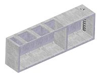 detailní reference, Velkokapacitní, velkoobjemová, nádrž pro technologie ČOV, Golčův Jeníkov, Římovice, db betonové jímky