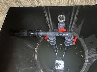 detailní reference, betonová čerpací šachta pro odpadní a dešťové vody s odlučovačem ropných látek, kosmonosy, db betonové jímky