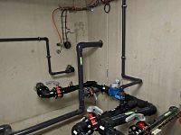 detailní reference, betonový vodojem, pohled zevnitř, vlachovice, db betonové jímky