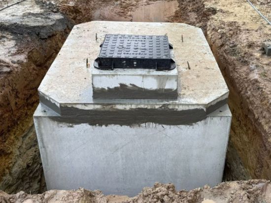 vodoměrná šachta, mnichovo hradiště, db betonové jímky, odkaz na referenční zakázku 