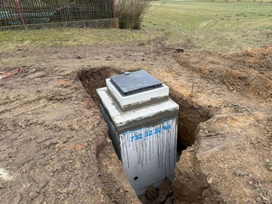 vodoměrná šachta, horní rožínka, db betonové jímky, odkaz na referenční zakázku 