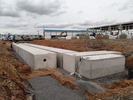 betonové nádrže, kostelec nad černými lesy, odkaz na referenční zakázku, db betonové jímky