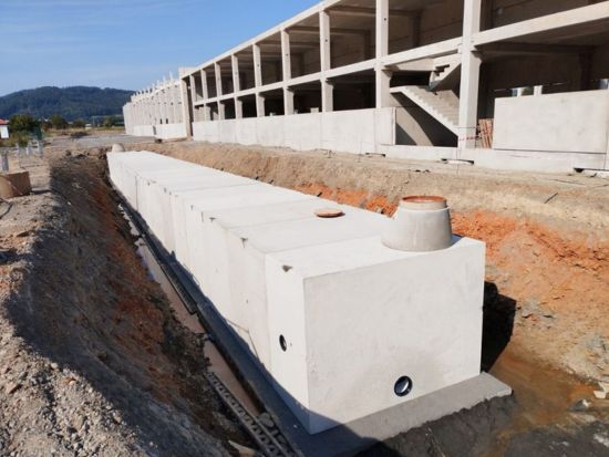 betonové nádrže a čerpací šachty, Odry, db betonové jímky, odkaz na referenční zakázku