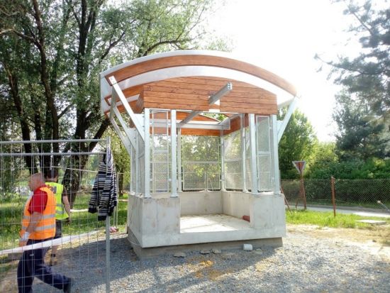 Krycí stropní deska čerpací stanice DN 2500 s krytou konstrukcí, db betonové jímky, ukázka realizace